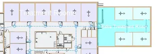 Rooms as a part of Space Markup network