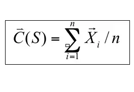 formula for new center