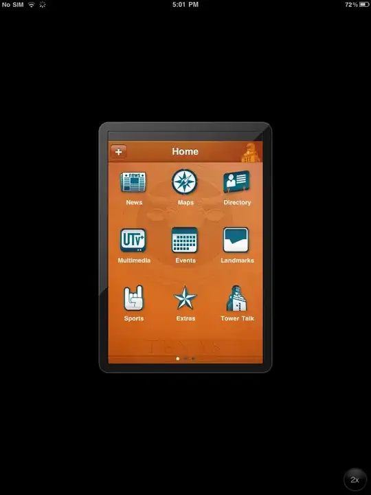 Updated Code to show radiobuttons screenshot