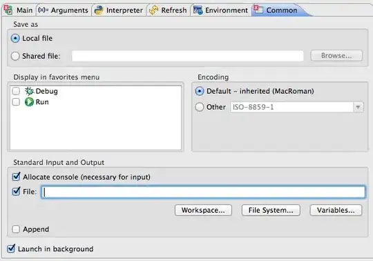 VI output issue