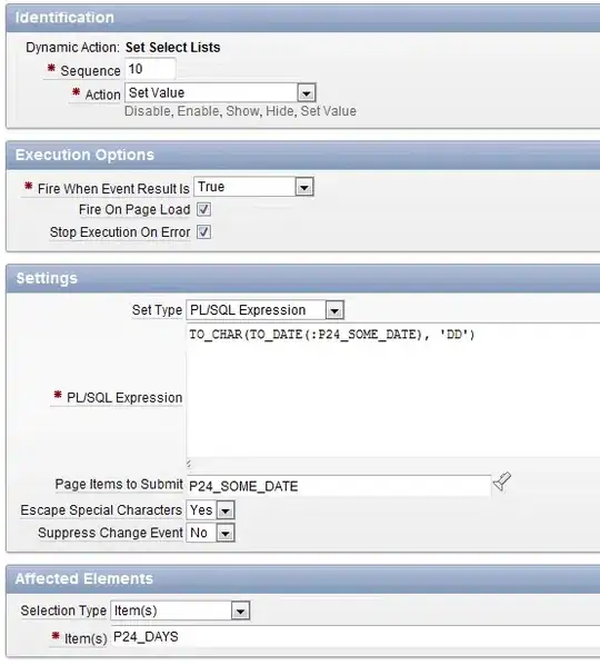 Example screenshot