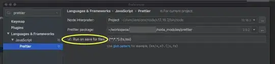 Preferences for Prettier plugin