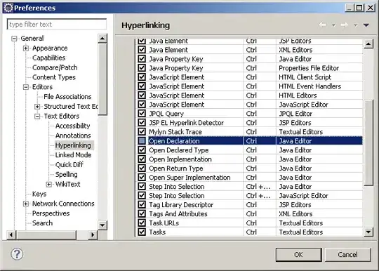 Preferences screenshot