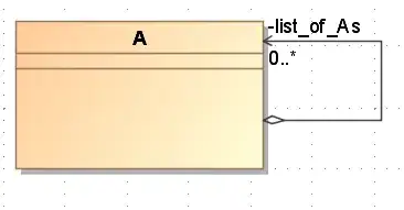 Screenshot of the error
