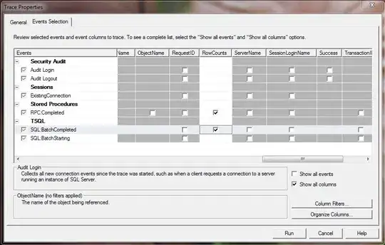 Import dialog