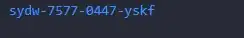 second generated id