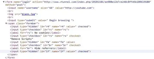 OUTPUT FOR CODE ABOVE
