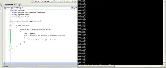 screenshot showing usage of id() function