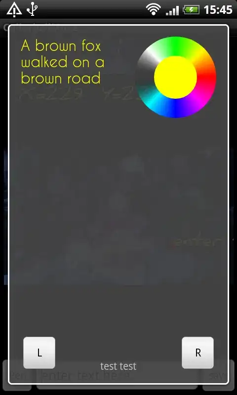 display screenshot