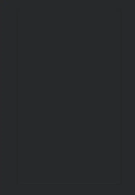 screenshot of the rendering of the shadow