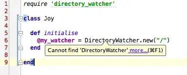 Error message