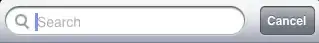 UISearchBar with English localization