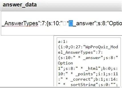 Electron with wrong values
