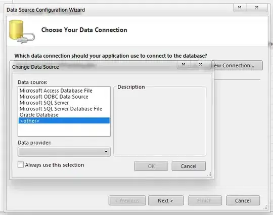 Database connections only