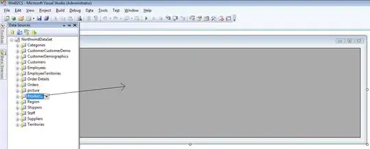Screenshot of command working