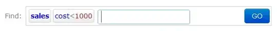 Progress bar text with different colors around the front of the progress bar