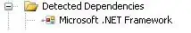 Console output