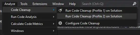 Error message