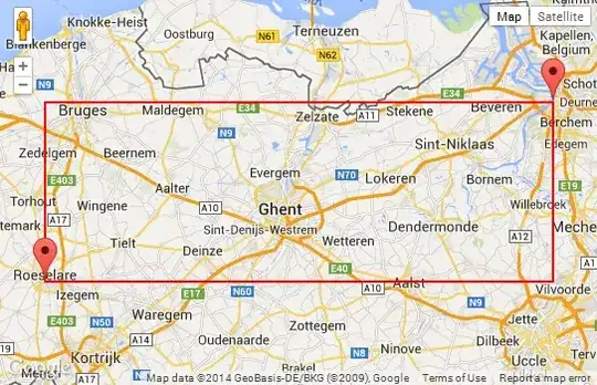 Google Maps fitBounds Padding