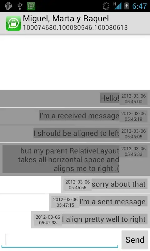 the code i hav used