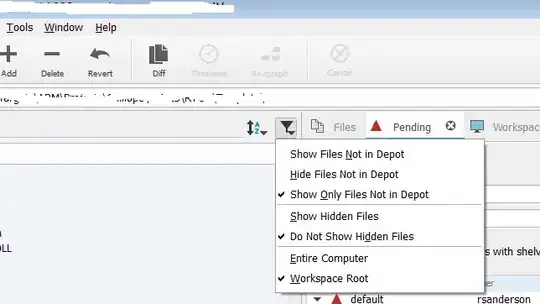 Shared folders settings
