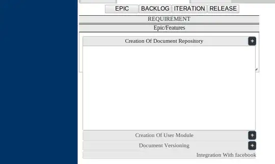 Screenshot of UI