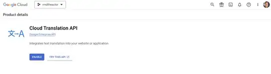 enable api