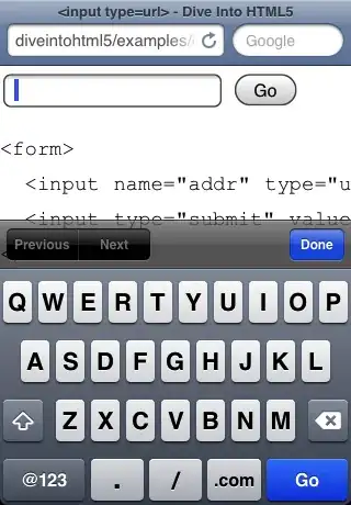 Showing the input stage of the animation in QC