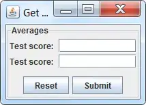 Message: The application is in break mode