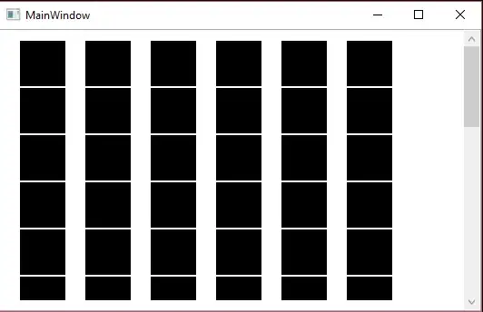 Before resizing, you can see free space on the right