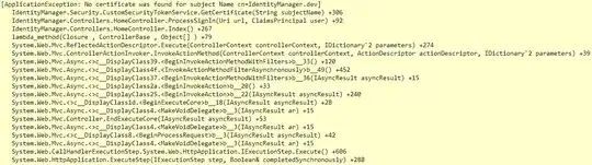 Stacktrace