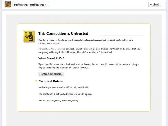 Error that I got in Google Developer Console 