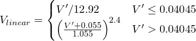 sRGB to Linear