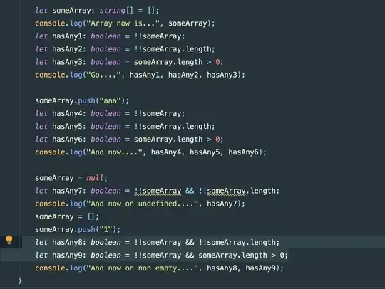 code sample