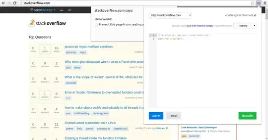 Custom JavaScript for websites example