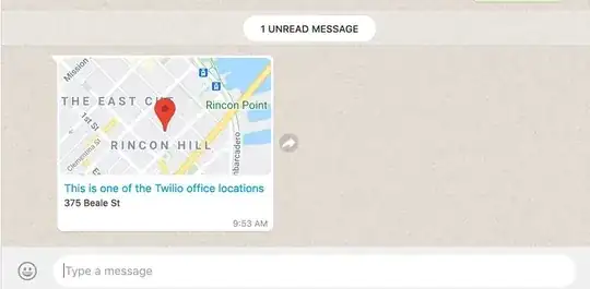 location message
