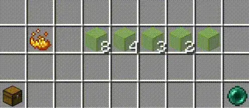 A gif showing how the server changes the menu: