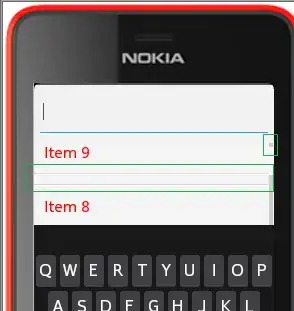 List with focused TextForm image