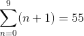 formula