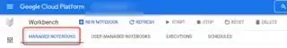 Choose Managed Notebooks