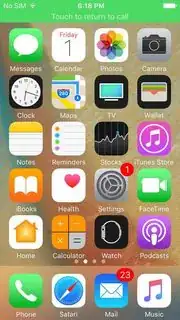 ios tap to return to call. https://stackoverflow.com/questions/47594039/callkit-touch-to-return-to-call-not-removing