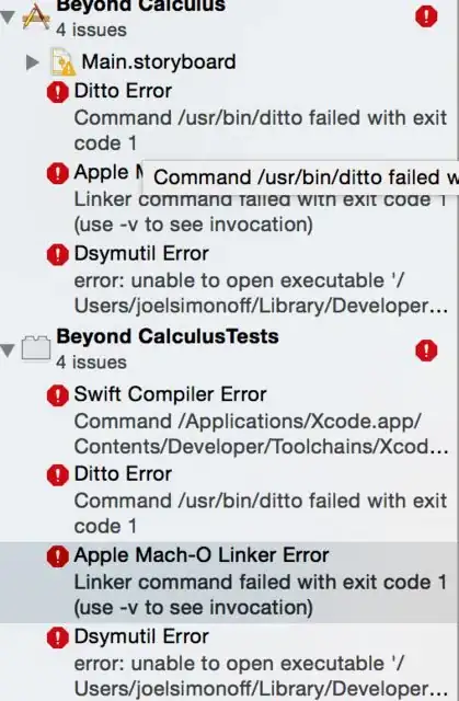 Errors with rest of the app