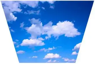 picture of sky with an angle