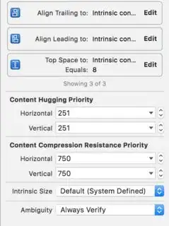 configuration of multiline label