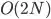 O(2N)