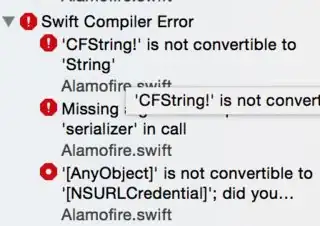 I am getting these compiler errors