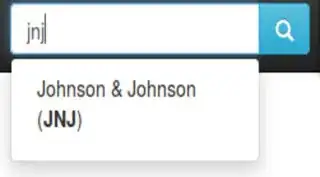 jnj autocomplete