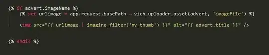 Code in Twig + imagine_filter