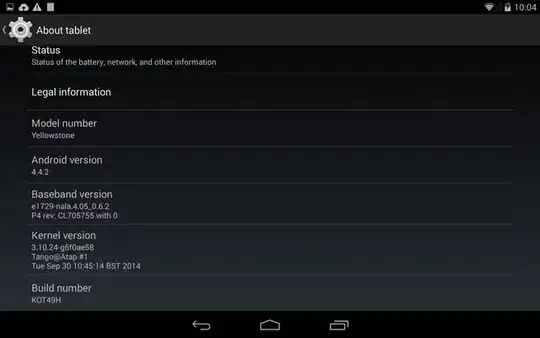 system info and versions