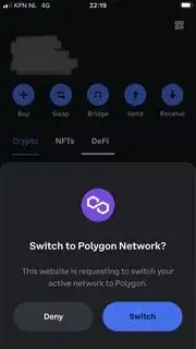 Switch polygon chain